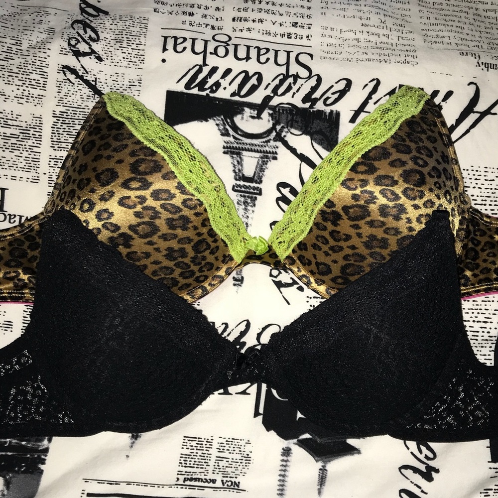 TWO PUSH-UP BRAS